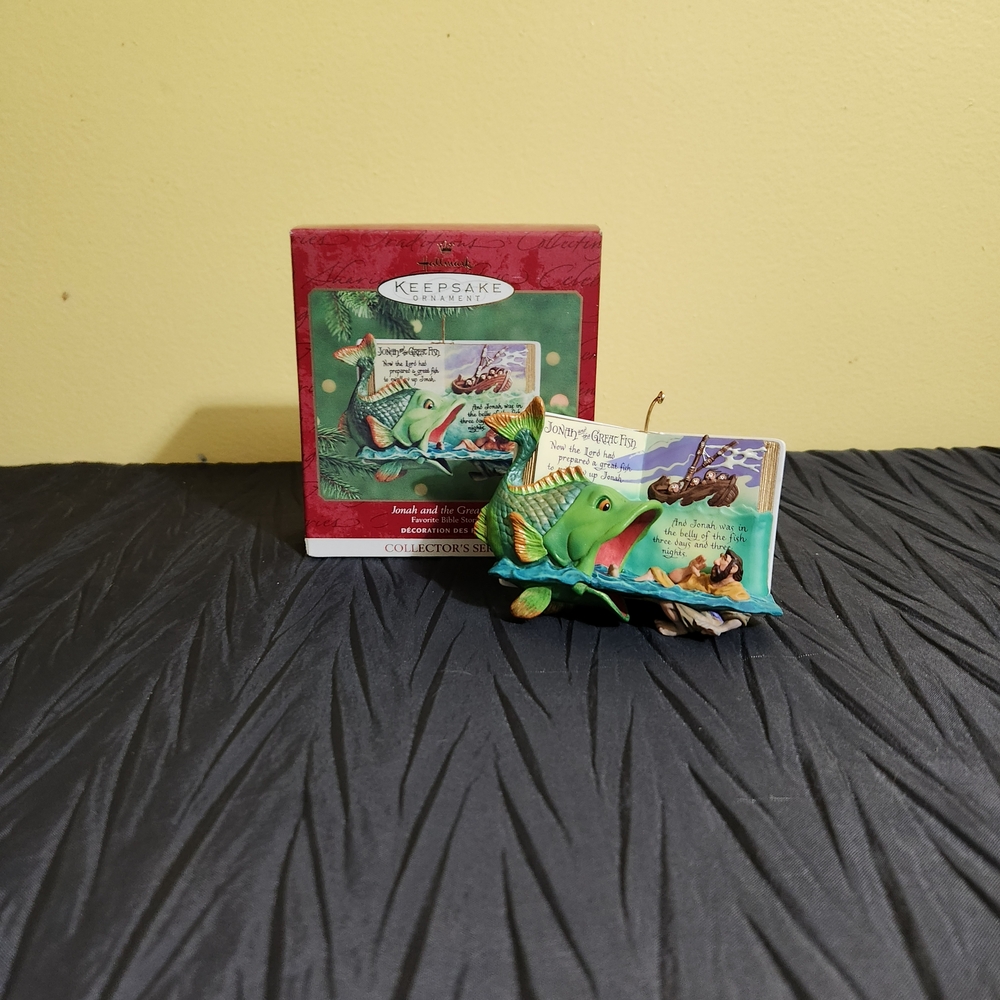 2000 Hallmark Keepsake "Jonah And The Great Fish" Ornament